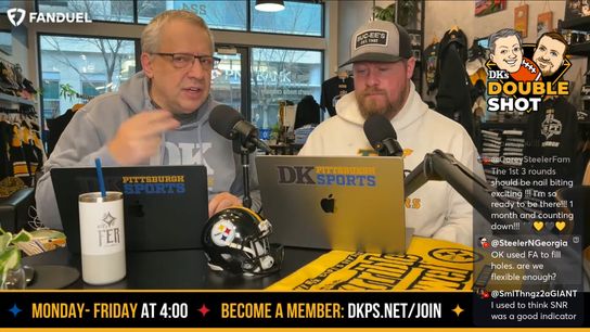 DK's Double Shot of Steelers: A month out! taken in Downtown (Videos)